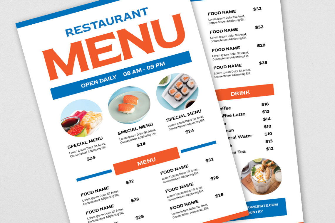 Sushi Restaurant Food Menu-2