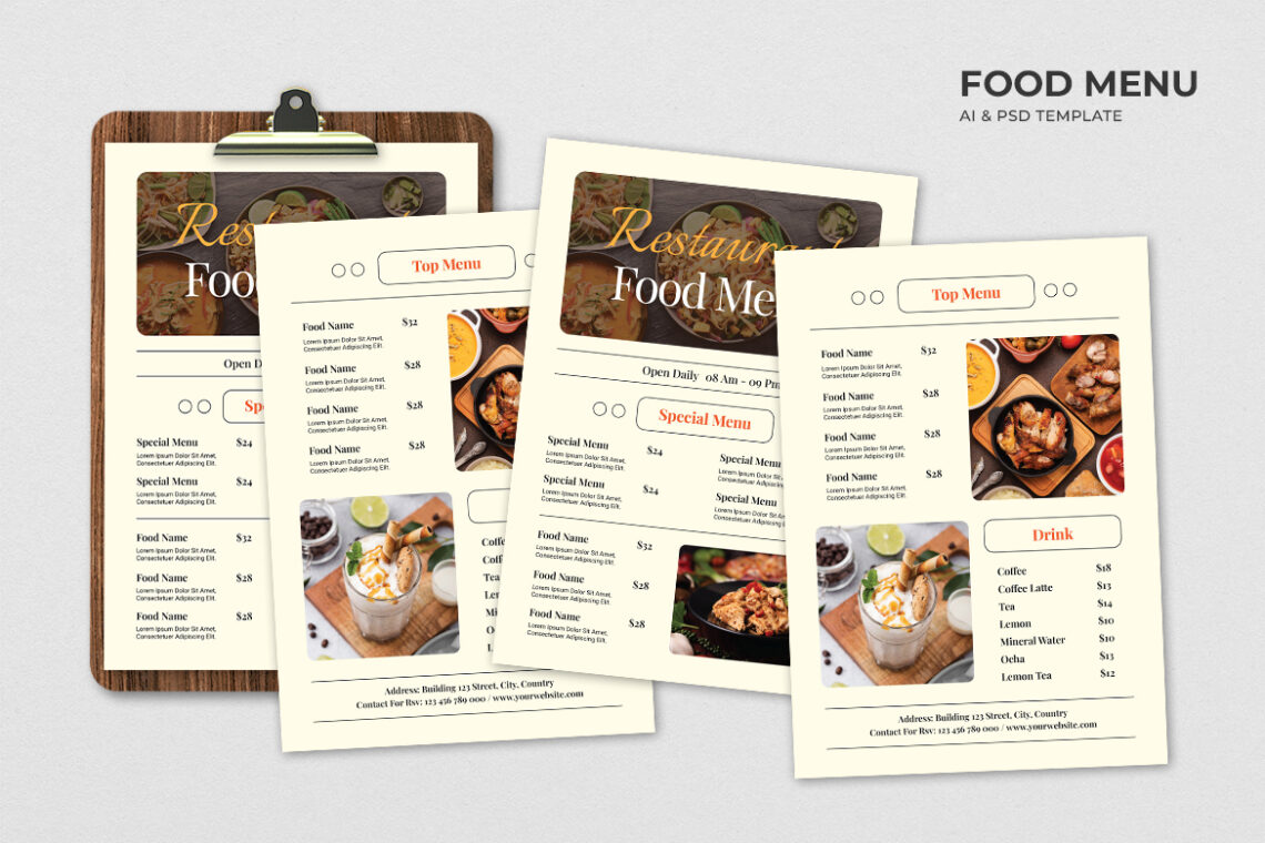 Restaurant Food Menu-3
