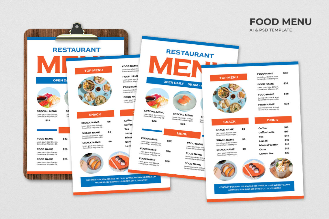 Sushi Restaurant Food Menu-3