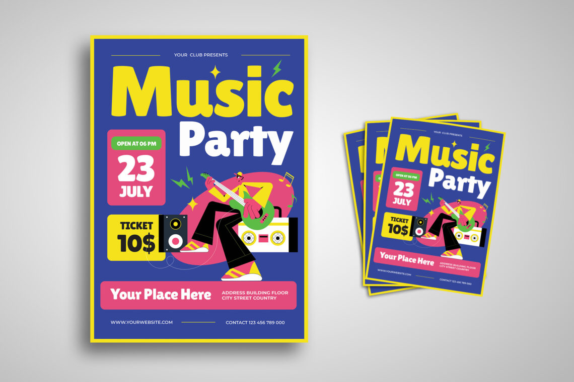 Navy Music Party Flyer-4