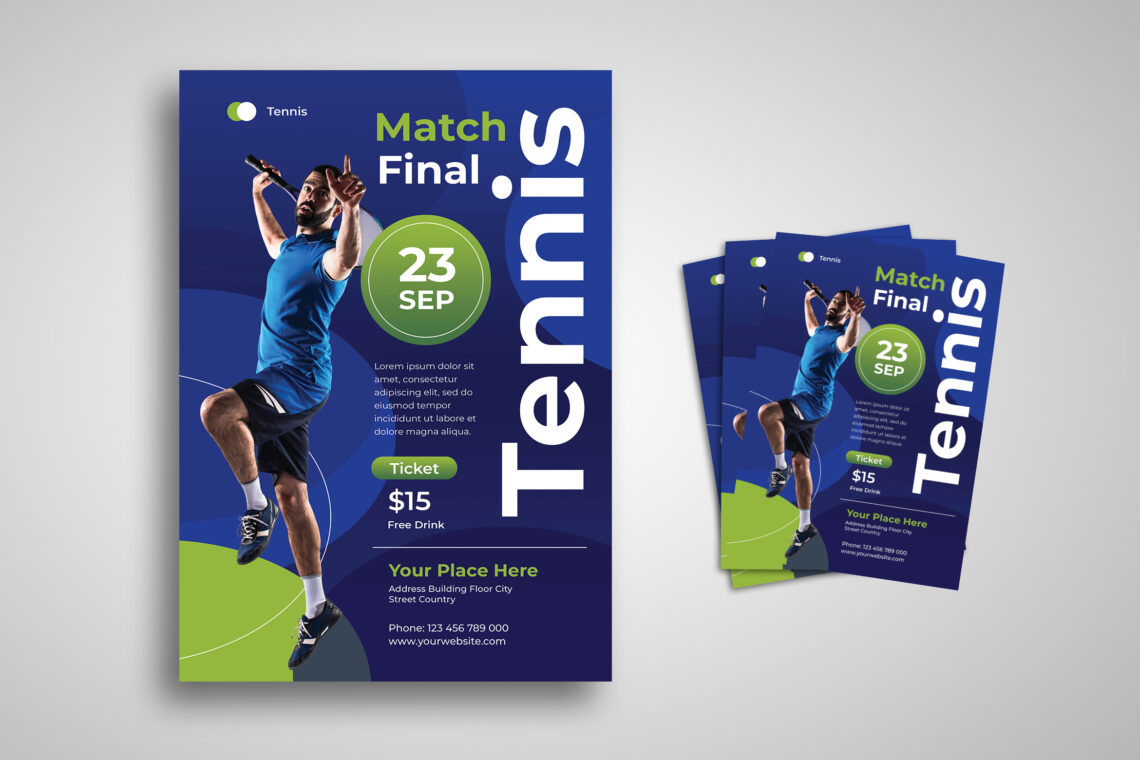 Final Match Tennis Tournament Flyer-4