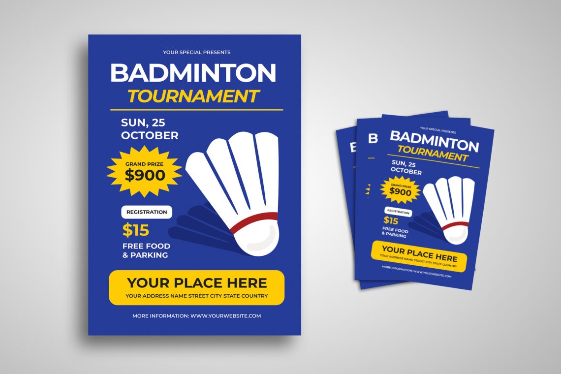 Navy Badminton Tournament Flyer-4