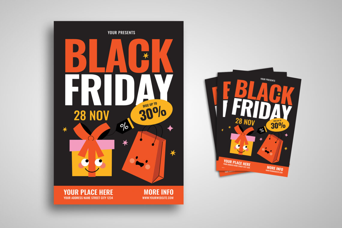 Black Friday Sale Orange Flyer-4