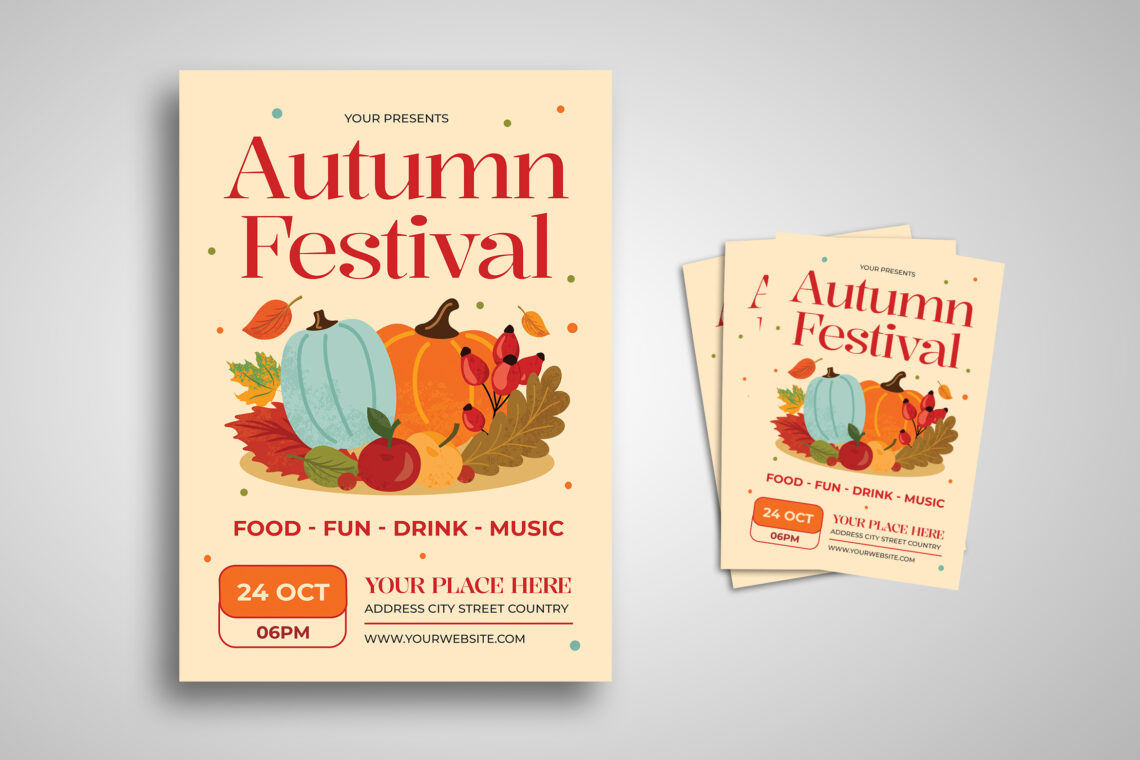 Autumn Festival Red Flyer-1