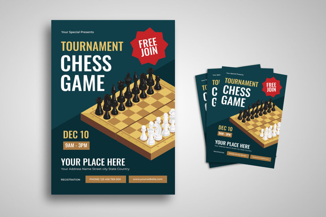 Tournament Chess Game Flyer-1