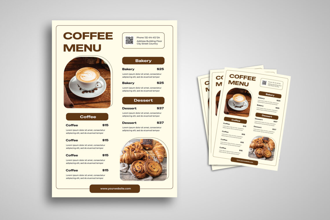 Coffe Menu Flyer-1