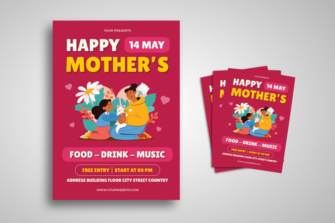 May Happy Mother Day Flyer-1