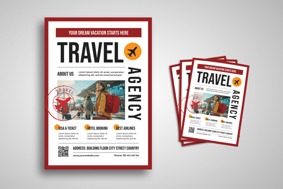 Vacation Travel Agency Flyer-4