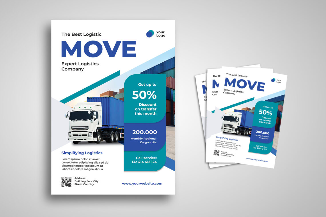 Move Expert Logistic Company Flyer-1