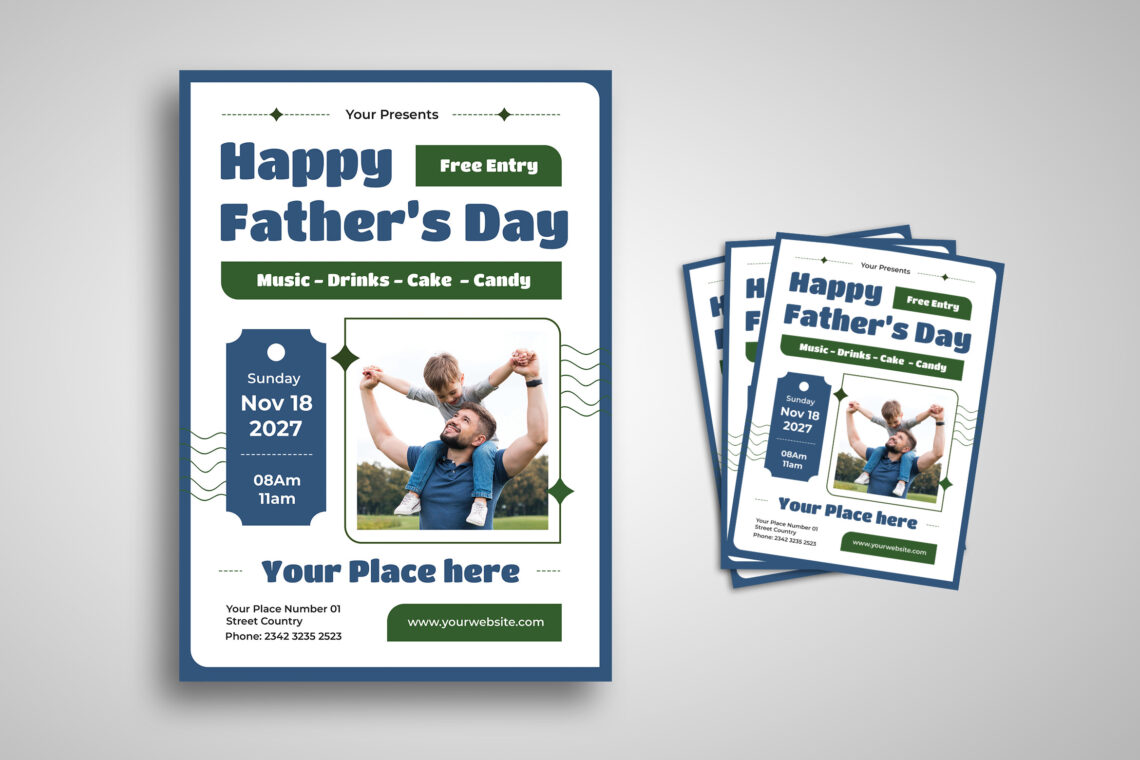 Happy Father's  Day Flyer-4