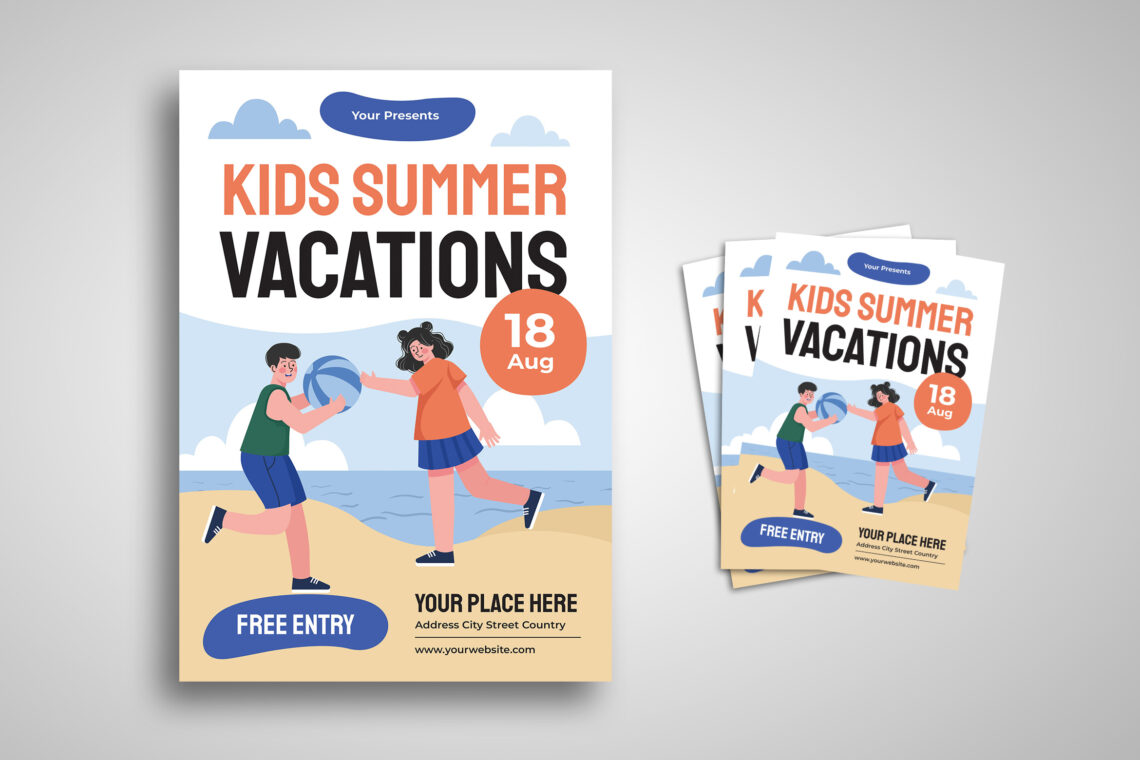 Kids Summer Vacation Flyer-4
