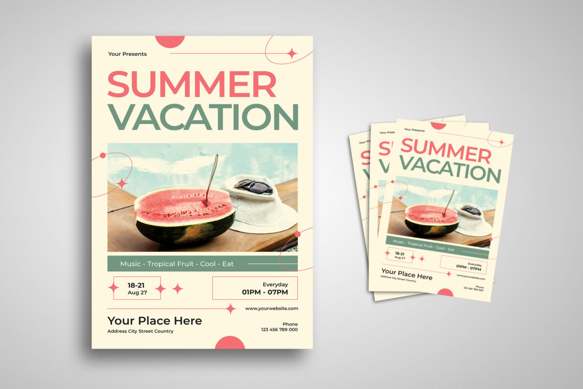 Music Summer Vacation Flyer-4