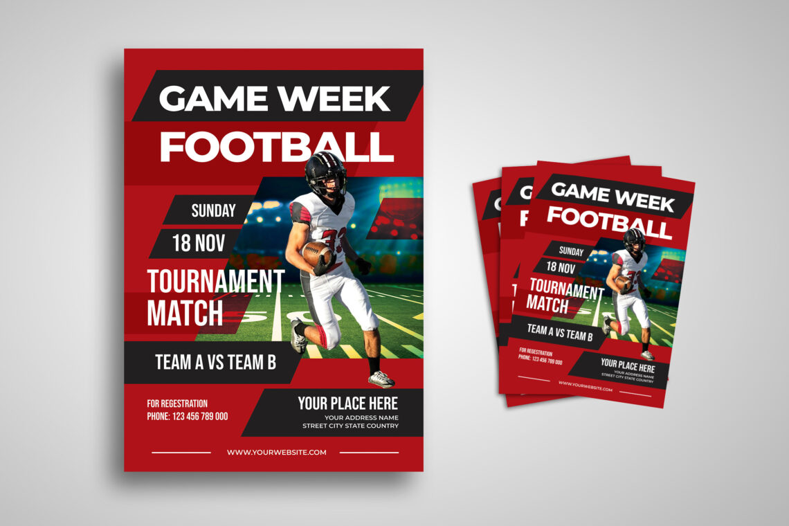 Game Week Football Tournament Flyer-4