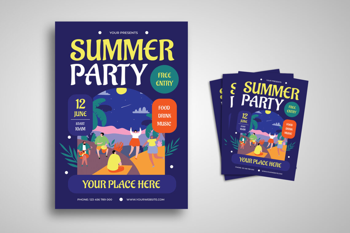 Navy Summer Party Flyer-4