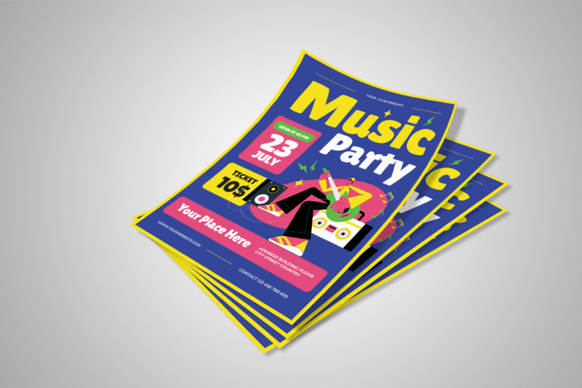 Navy Music Party Flyer-1