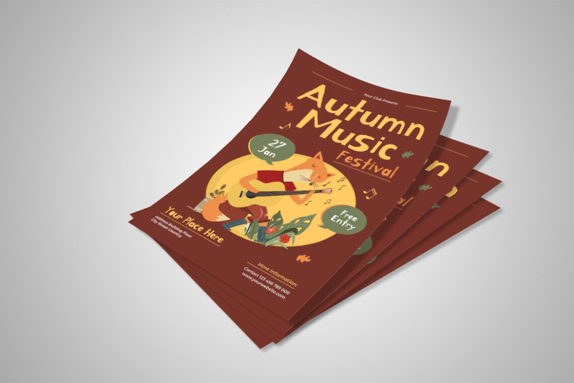 Autumn Festival Music Flyer-1