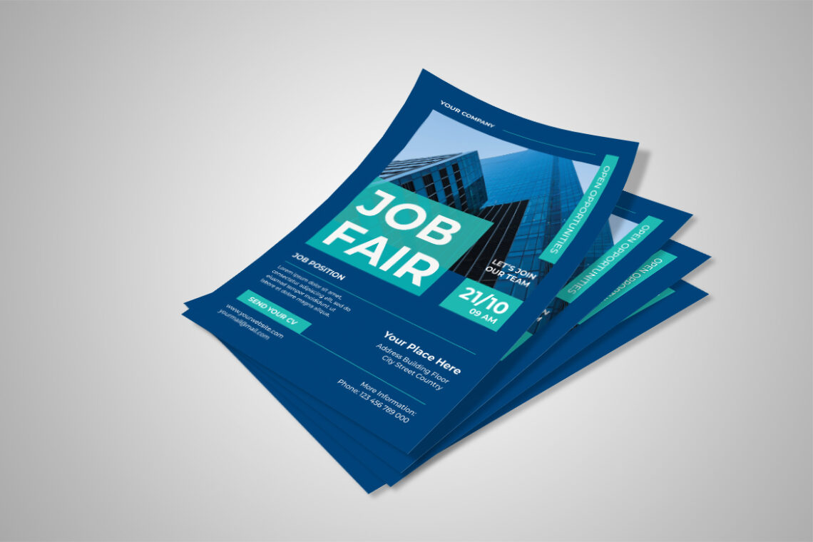 Blue Job Fair Flyer-1