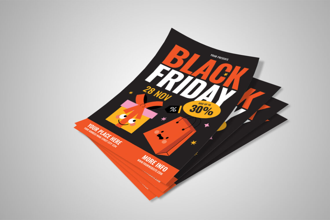 Black Friday Sale Orange Flyer-1