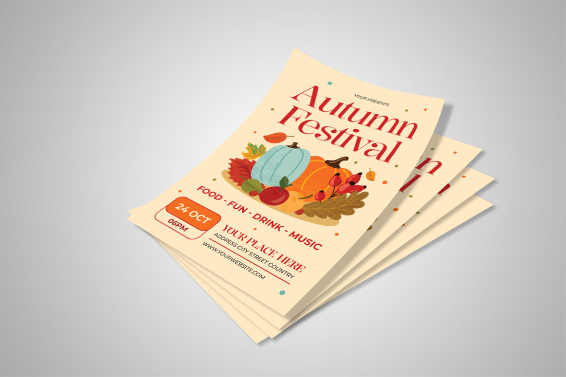 Autumn Festival Red Flyer-2