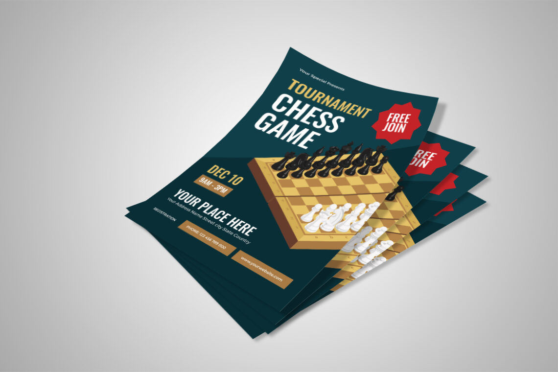 Tournament Chess Game Flyer-2
