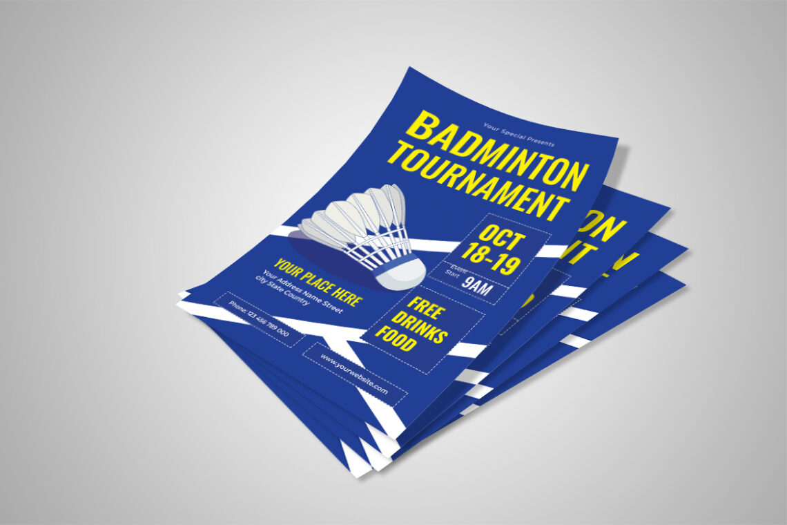Badminton Tournament Oct Flyer-2