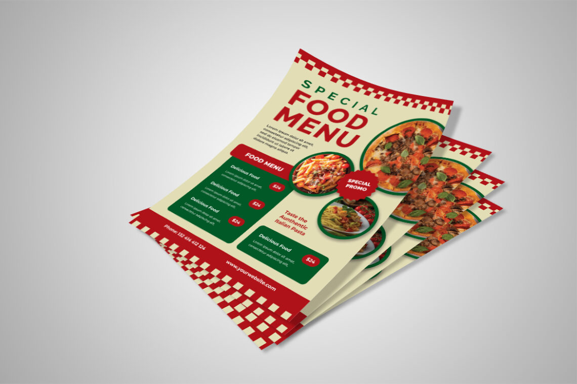Italian Special Food Menu Flyer-2