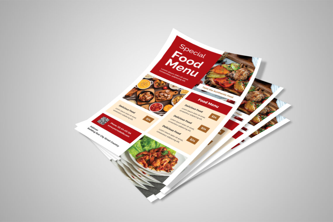 Special Food Menu Aunthentic Flyer-2