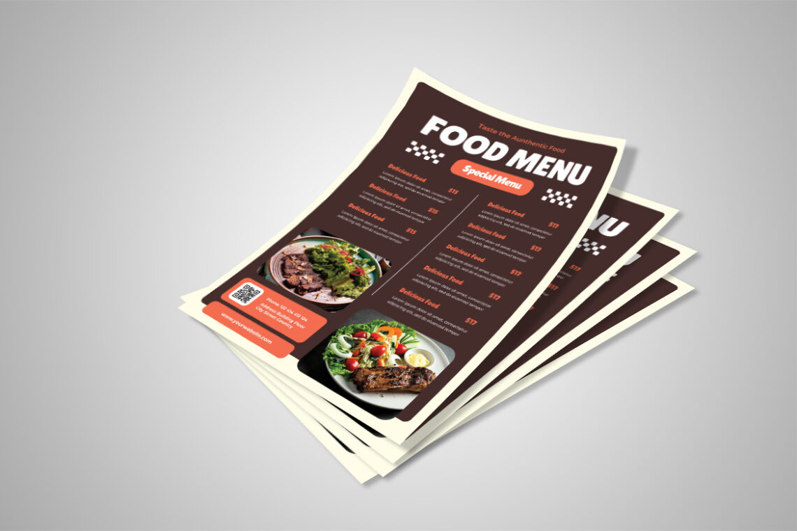 Special Food Menu Steakhouse Flyer-2