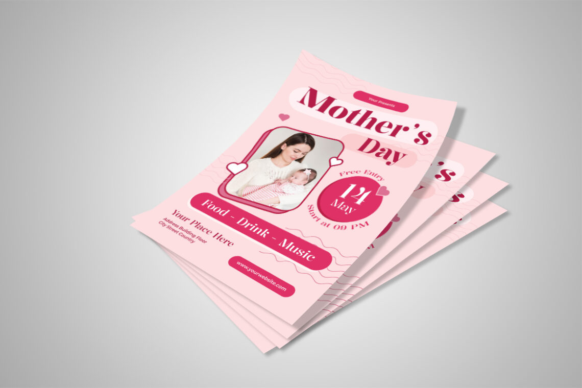 Pink Mother Day Flyer-1