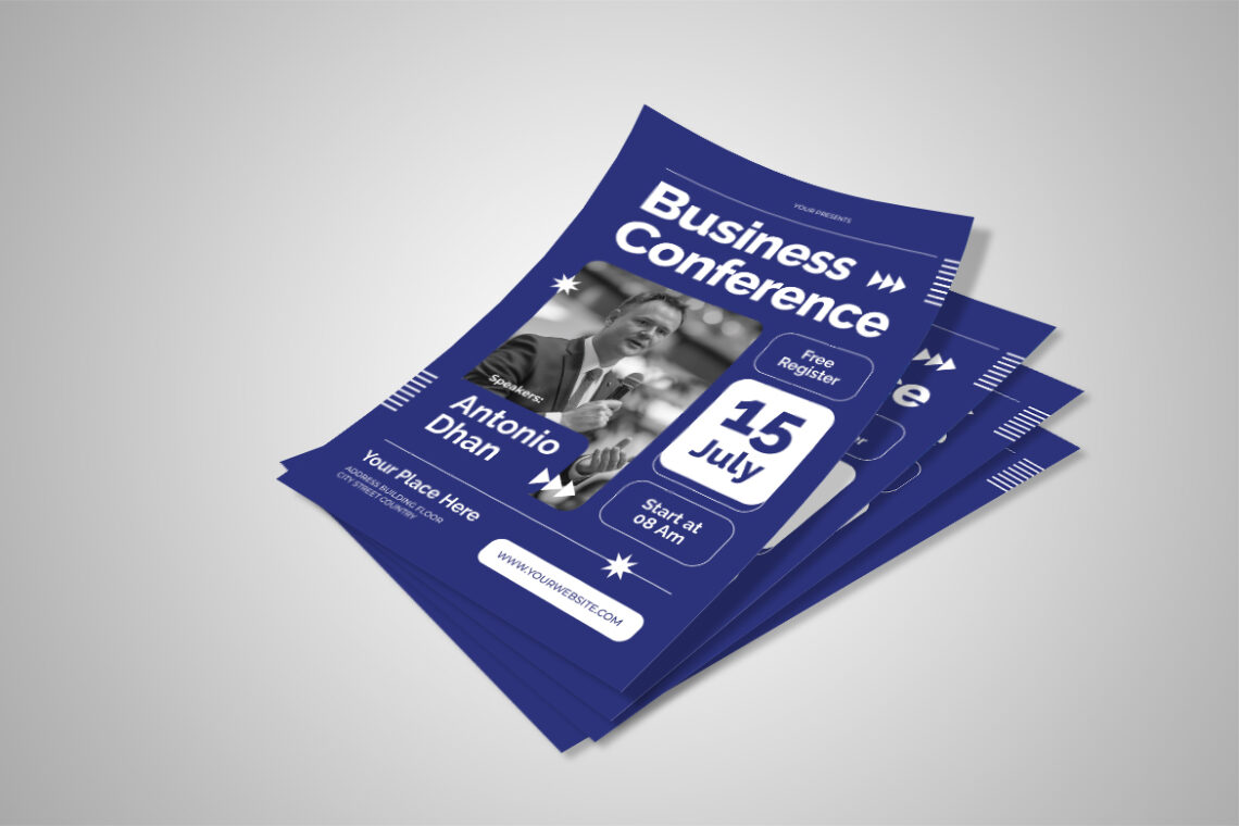 Navy Business Conference Flyer-1