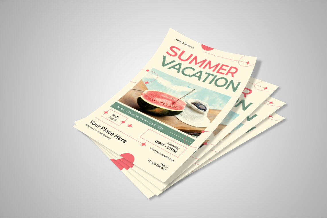 Music Summer Vacation Flyer-1