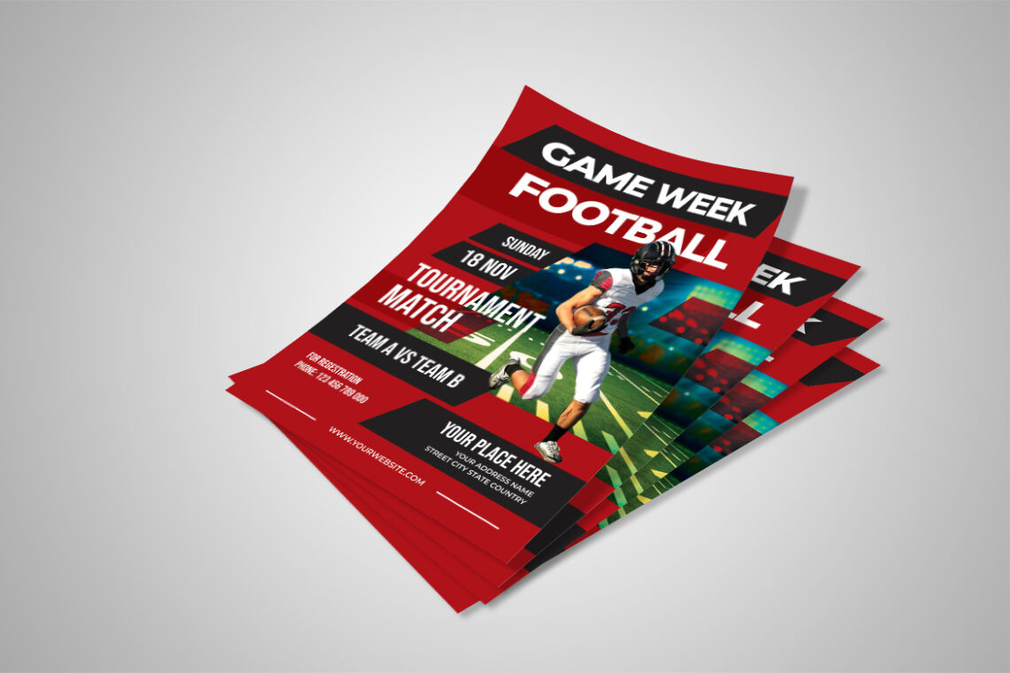Game Week Football Tournament Flyer-1