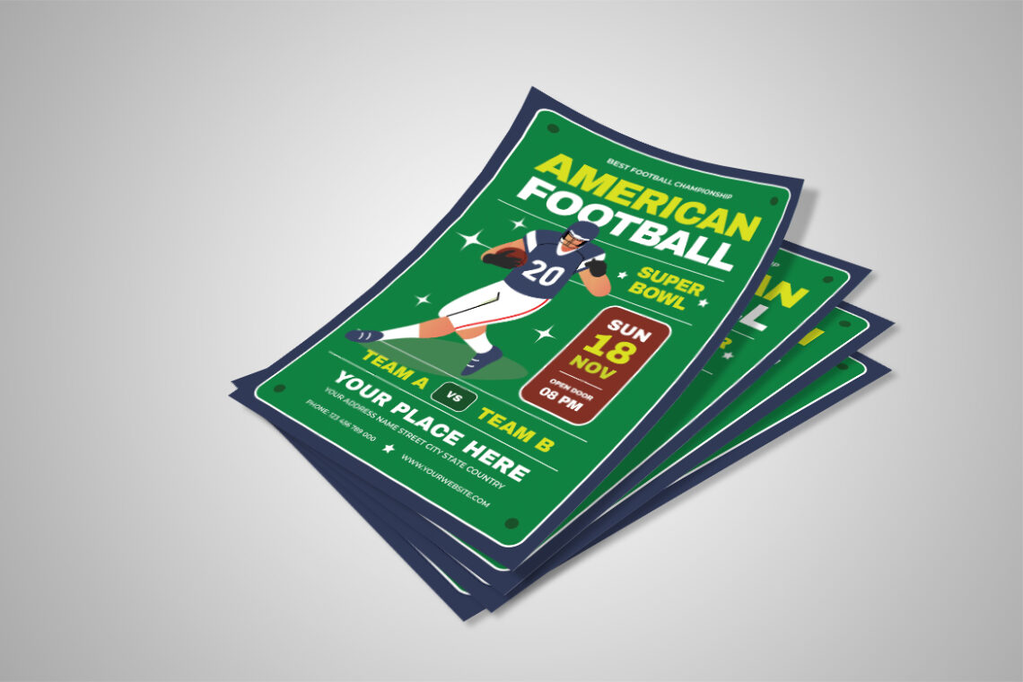 American Football Championship Flyer-1