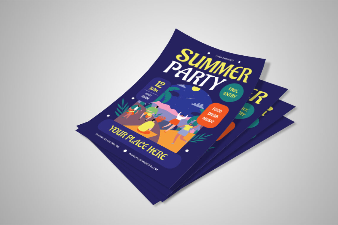 Navy Summer Party Flyer-1