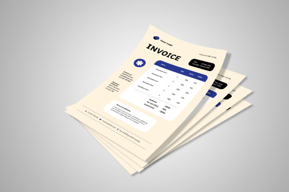 Modern Business Invoice-1