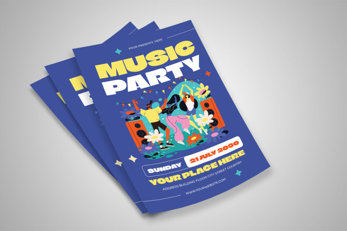 Sunday Music Party Flyer-2
