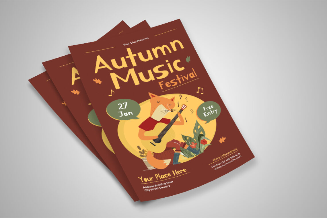 Autumn Festival Music Flyer-2