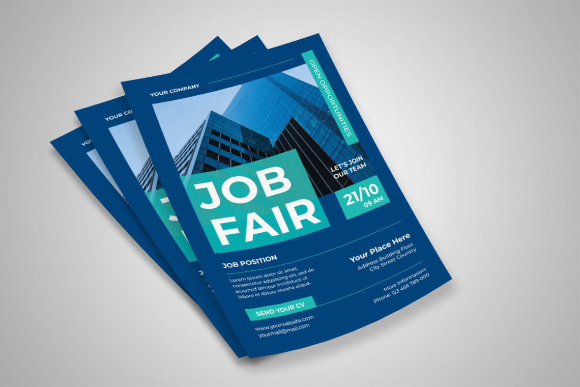 Blue Job Fair Flyer-2