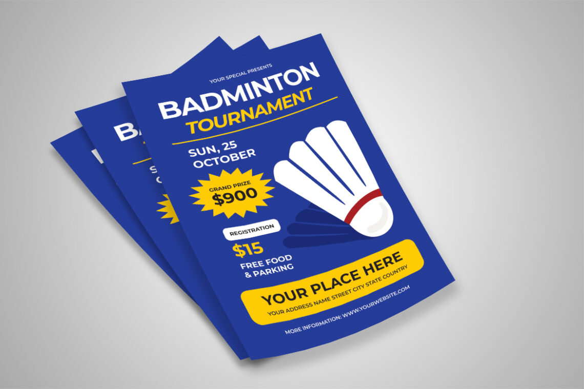 Navy Badminton Tournament Flyer-2
