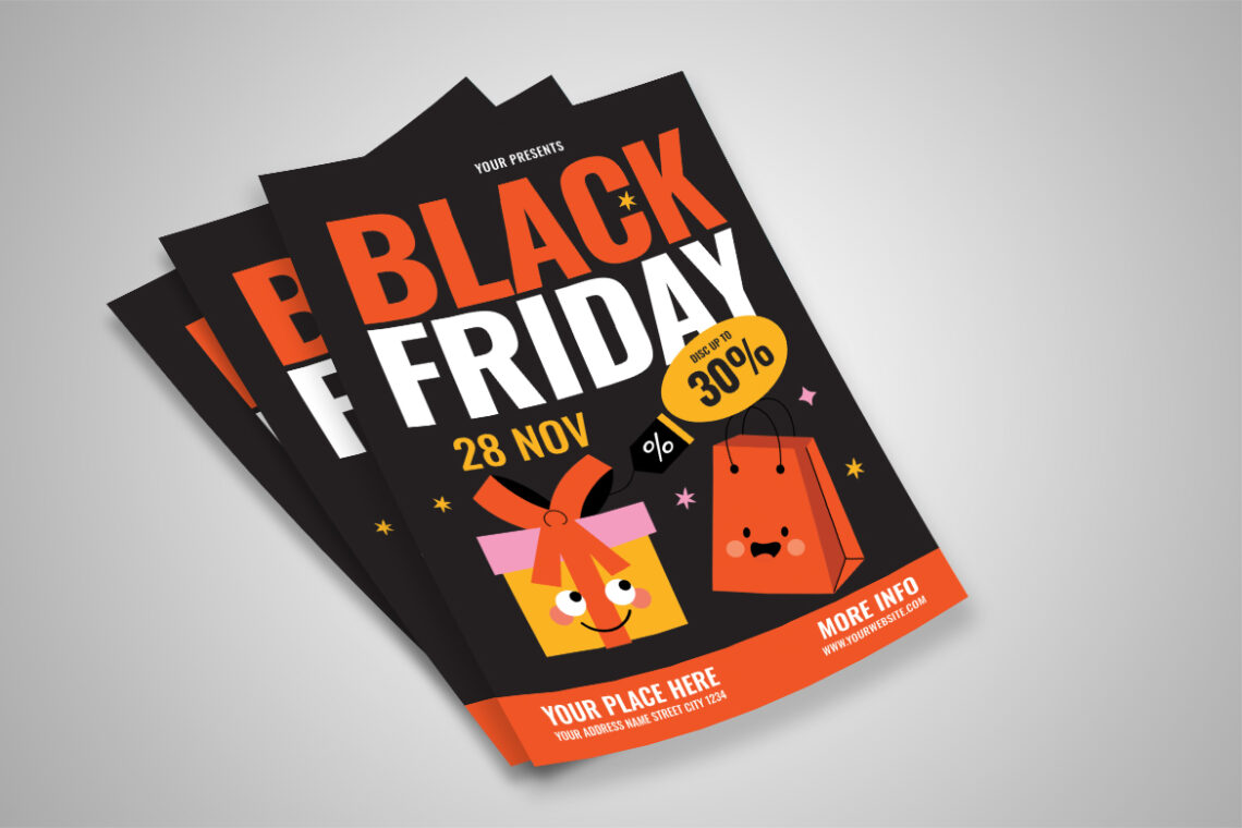 Black Friday Sale Orange Flyer-2