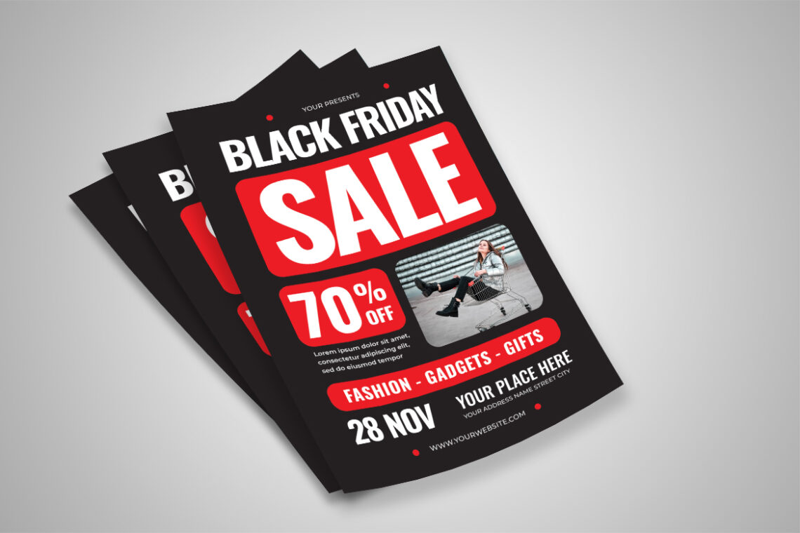 Black Friday Sale Fashion Gadgets Flyer-2