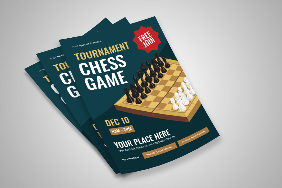 Tournament Chess Game Flyer-3