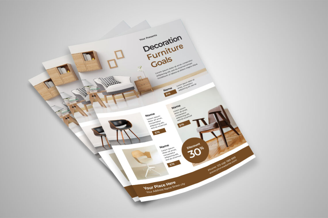 Decoration Furniture Goals Flyer-3