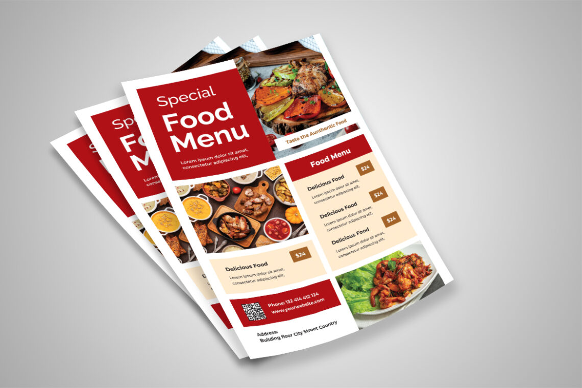 Special Food Menu Aunthentic Flyer-3