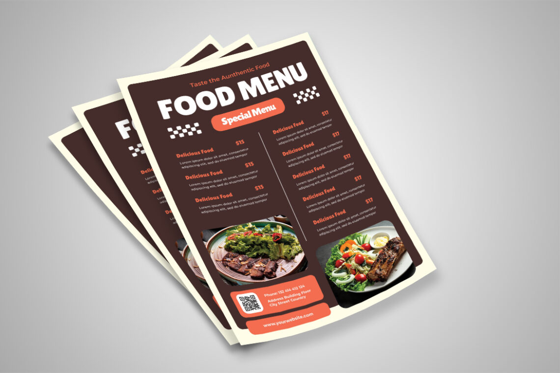 Special Food Menu Steakhouse Flyer-3