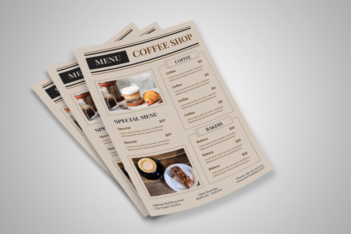 Menu Coffe Shop Flyer-3