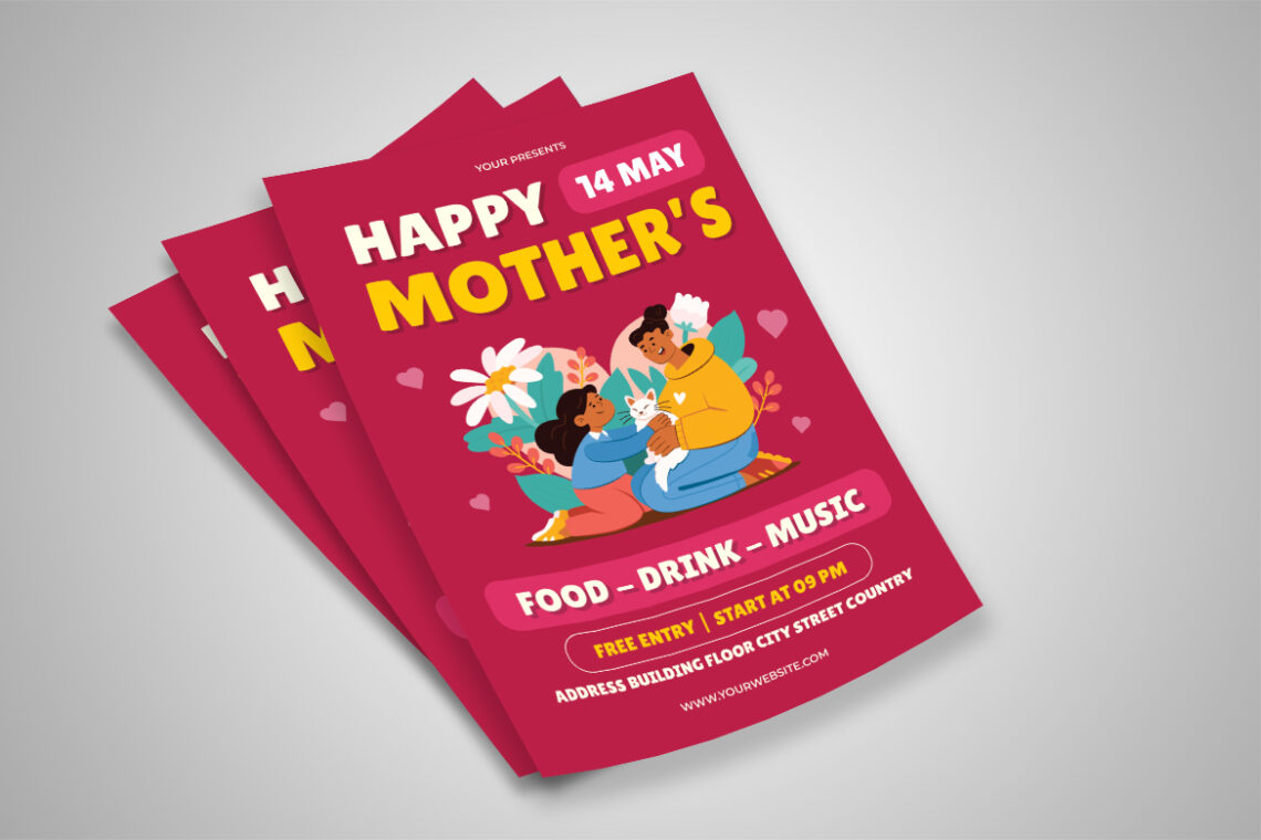 May Happy Mother Day Flyer-3