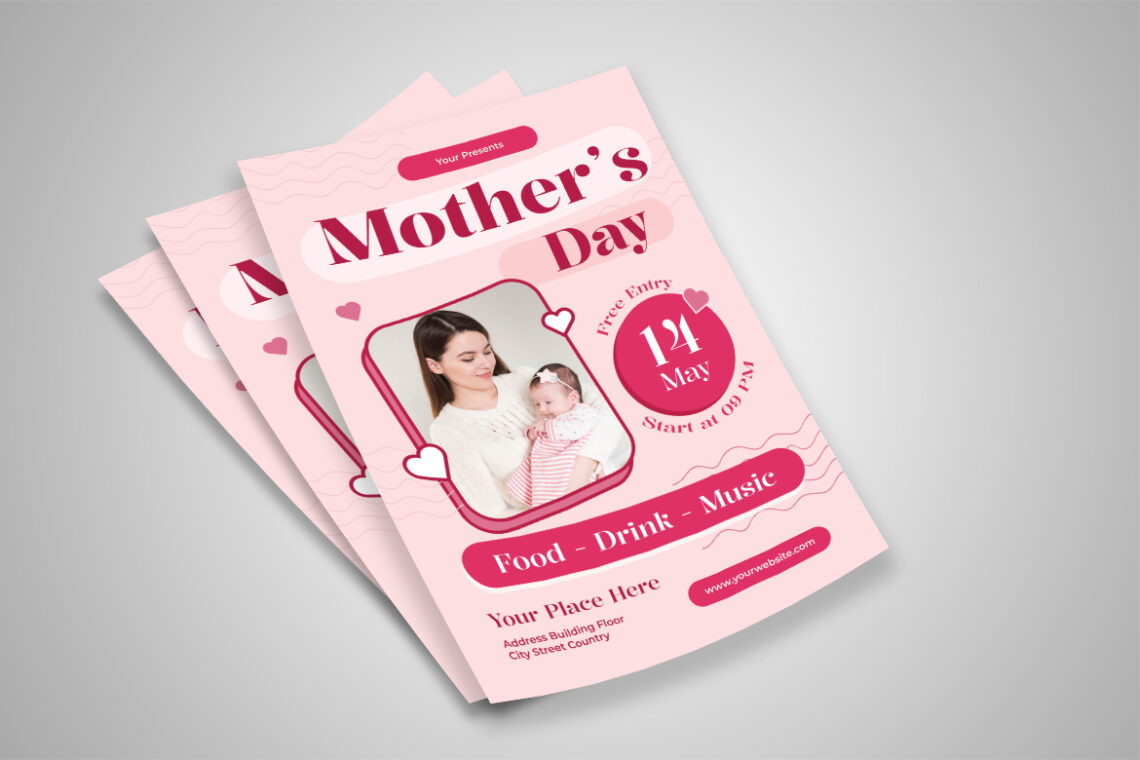 Pink Mother Day Flyer-2