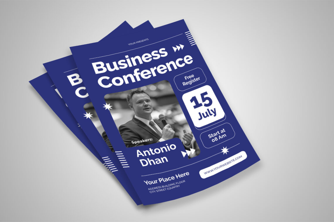 Navy Business Conference Flyer-2