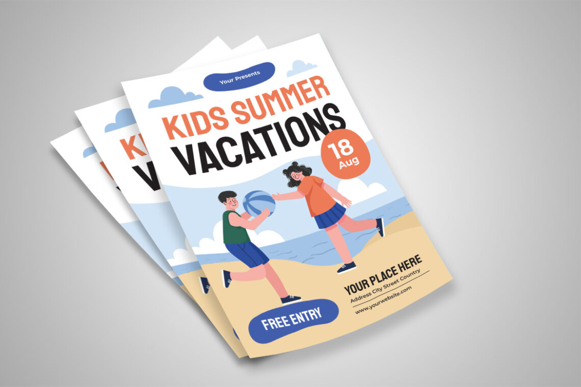 Kids Summer Vacation Flyer-2
